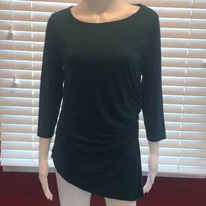 EUC Stylish New York and Company  Green Tunic Size Medium